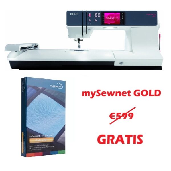 Pfaff - Creative 3.0 con unità ricamo e software MY Sewnet GOLD licenza perenne